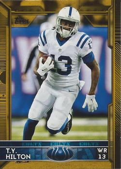 2015 Topps - Gold #182 T.Y. Hilton Front