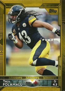 2015 Topps - Gold #44 Troy Polamalu Front