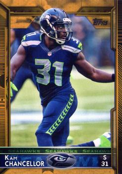 2015 Topps - Gold #231 Kam Chancellor Front