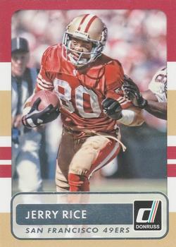 2015 Donruss #164 Jerry Rice Front