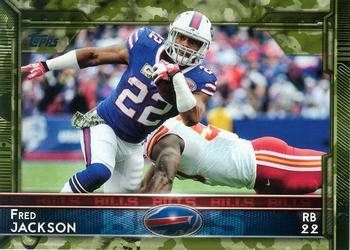 2015 Topps - Camo #49 Fred Jackson Front