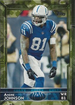 2015 Topps - Camo #112 Andre Johnson Front
