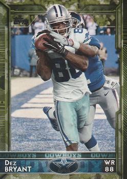 2015 Topps - Camo #35 Dez Bryant Front
