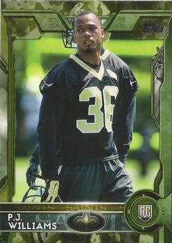 2015 Topps - Camo #405 P.J. Williams Front