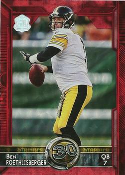 2015 Topps - 60th Anniversary Red Foil #353 Ben Roethlisberger Front