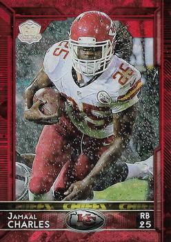 2015 Topps - 60th Anniversary Red Foil #105 Jamaal Charles Front