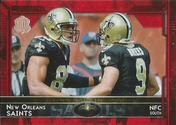 2015 Topps - 60th Anniversary Red Foil #242 New Orleans Saints Front