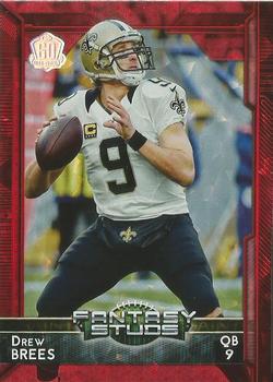 2015 Topps - 60th Anniversary Red Foil #328 Drew Brees Front