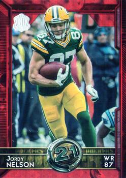 2015 Topps - 60th Anniversary Red Foil #371 Jordy Nelson Front