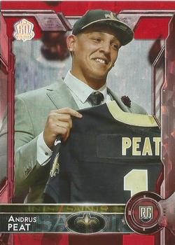 2015 Topps - 60th Anniversary Red Foil #485 Andrus Peat Front
