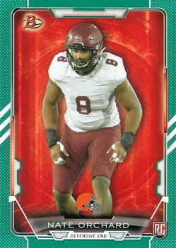2015 Bowman - Rookies Green #78 Nate Orchard Front