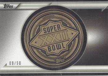 2015 Topps - Super Bowl Commemorative Coin Relic #NFLSBC-22 SUPER BOWL XXII Front