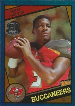 2015 Topps - 60th Anniversary Blue #T60-JWI Jameis Winston Front