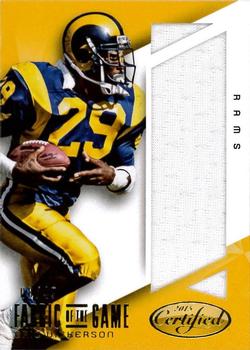 2015 Panini Certified - Fabric of the Game #FOTG-ED Eric Dickerson Front