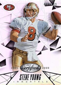 2015 Panini Certified - Mirror Silver #122 Steve Young Front