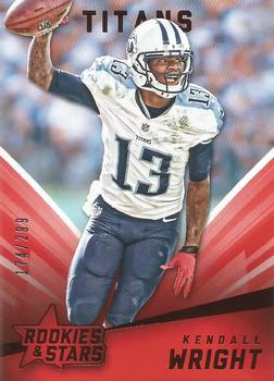 2015 Panini Rookies & Stars - Red #37 Kendall Wright Front