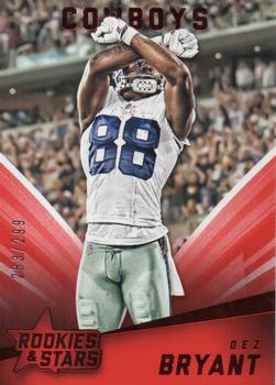 2015 Panini Rookies & Stars - Red #52 Dez Bryant Front