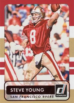 2015 Donruss - Red Foil #183 Steve Young Front