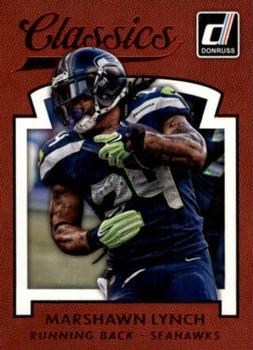 2015 Donruss - Red Foil #254 Marshawn Lynch Front