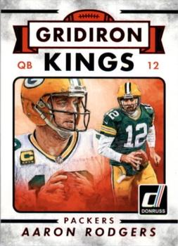 2015 Donruss - Red Foil #280 Aaron Rodgers Front