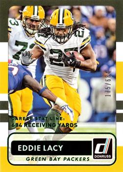 2015 Donruss - Stat Line Career Green #52 Eddie Lacy Front