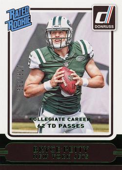 2015 Donruss - Stat Line Career Green #229 Bryce Petty Front