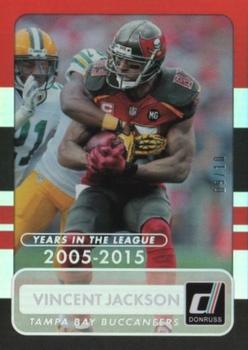 2015 Donruss - Stat Line Years #103 Vincent Jackson Front