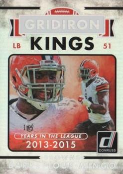 2015 Donruss - Stat Line Years #266 Barkevious Mingo Front
