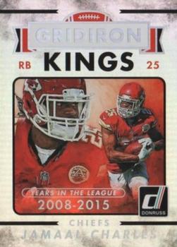 2015 Donruss - Stat Line Years #270 Jamaal Charles Front