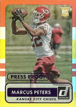 2015 Donruss - Press Proof Purple #196 Marcus Peters Front
