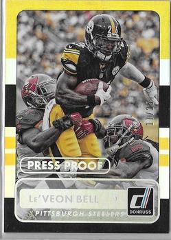 2015 Donruss - Press Proof Silver #61 Le'Veon Bell Front