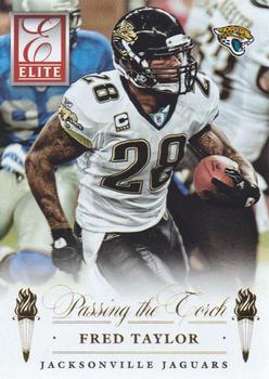 2015 Donruss - Elite Passing the Torch #10 Fred Taylor / T.J. Yeldon Front