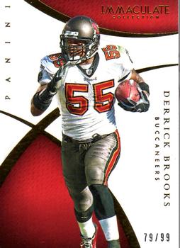 2015 Panini Immaculate Collection #48 Derrick Brooks Front