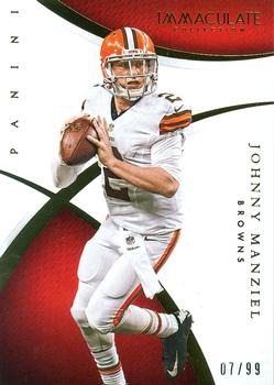 2015 Panini Immaculate Collection #79 Johnny Manziel Front