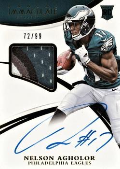 2015 Panini Immaculate Collection #157 Nelson Agholor Front