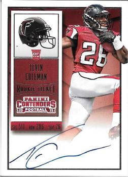 2015 Panini Contenders #237 Tevin Coleman Front