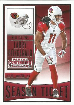 2015 Panini Contenders #15 Larry Fitzgerald Front