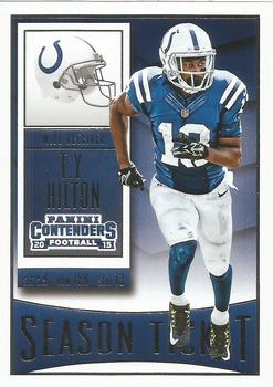 2015 Panini Contenders #31 T.Y. Hilton Front