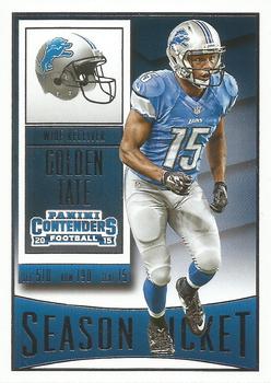 2015 Panini Contenders #65 Golden Tate Front