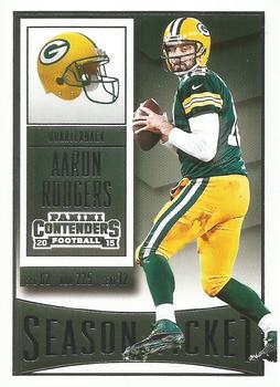 2015 Panini Contenders #66 Aaron Rodgers Front