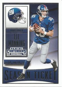 2015 Panini Contenders #92 Eli Manning Front