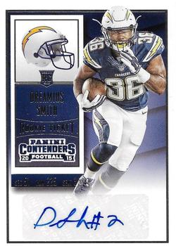 2015 Panini Contenders #193 Dreamius Smith Front