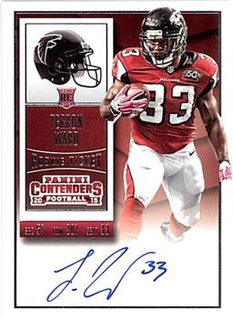 2015 Panini Contenders #262 Terron Ward Front