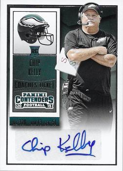2015 Panini Contenders #289 Chip Kelly Front