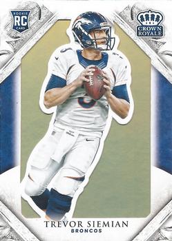 2015 Panini Crown Royale #131 Trevor Siemian Front