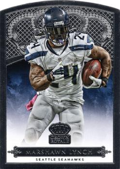 2015 Panini Crown Royale #8 Marshawn Lynch Front