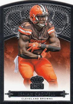 2015 Panini Crown Royale #27 Isaiah Crowell Front