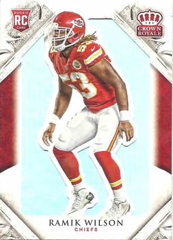 2015 Panini Crown Royale #122 Ramik Wilson Front