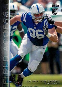 2015 Topps Field Access #42 Henry Anderson Front