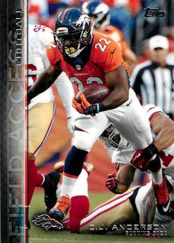 2015 Topps Field Access #75 C.J. Anderson Front
